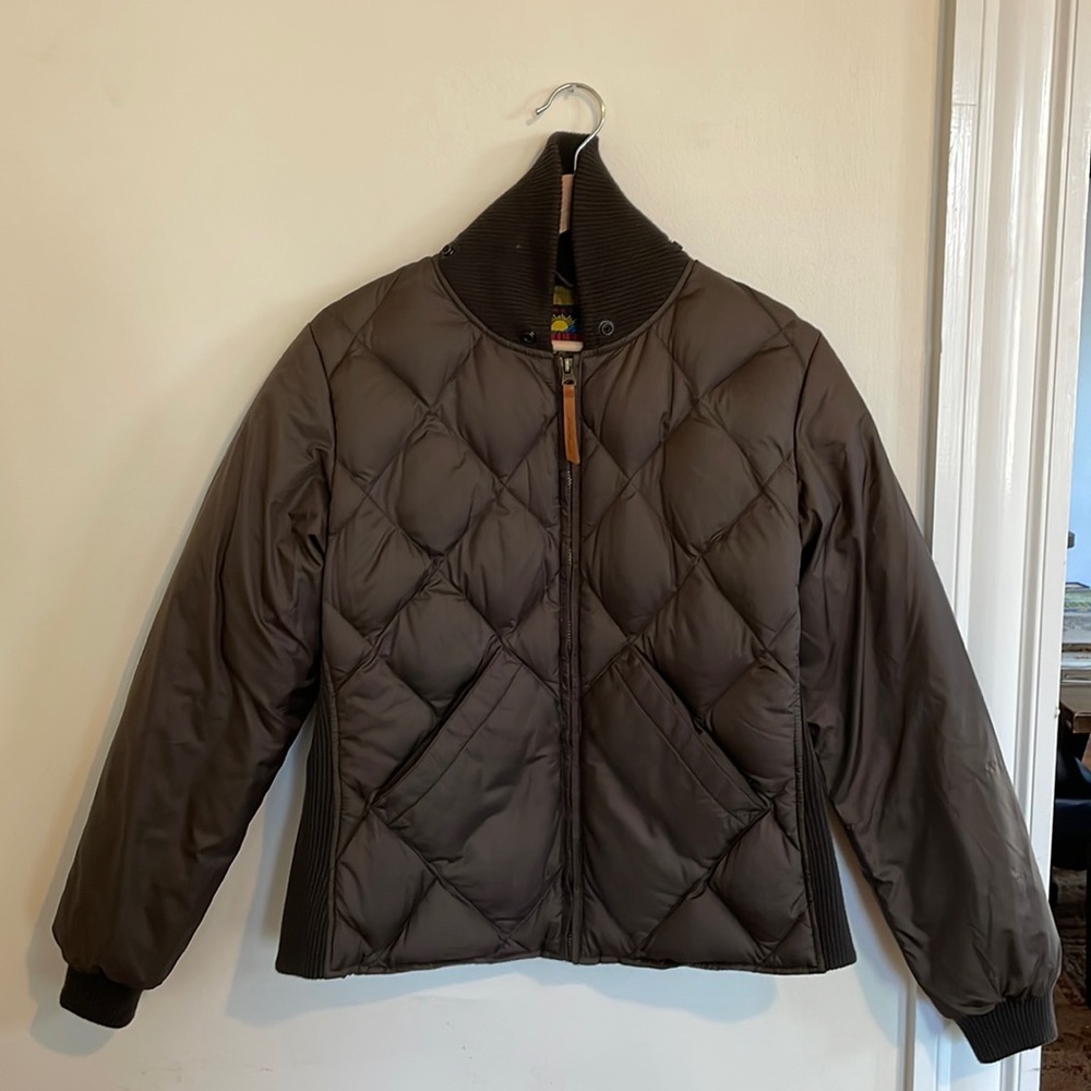 Women’s Eddie Bauer 1936 Skyliner Bomber jacket Brown